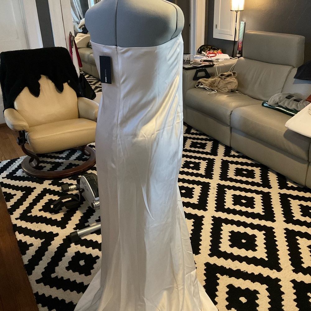 She’s so sweet satin maxi dress - Picture 3 of 4